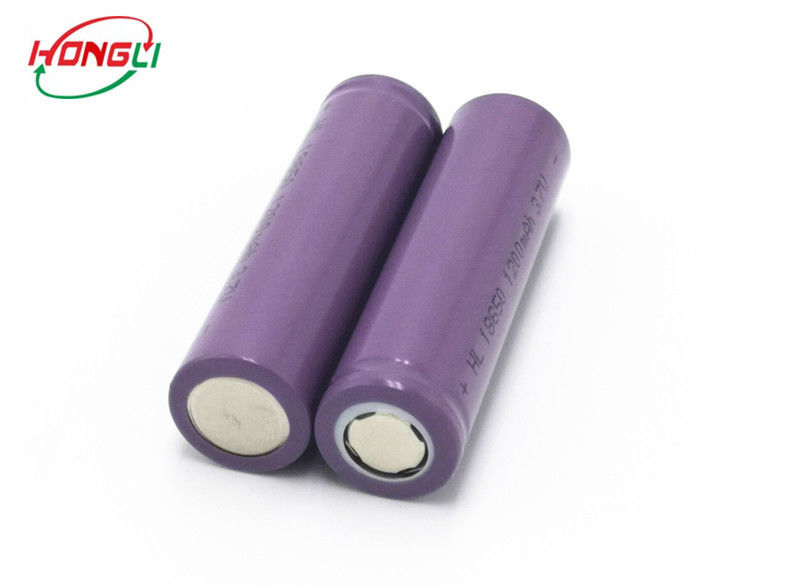Long Lifespan 18650 Lithium Ion Cells For Solar Power Light Weight Small Dimension
