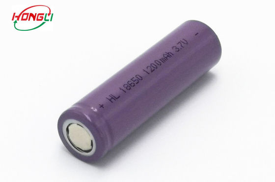 18650 pilhas cilíndricas do íon do lítio, bateria IEC62133 da alta tensão 18650 certificada