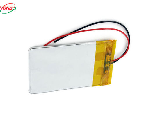 A bateria lisa de 3,7 V Lipo, poluição recarregável do bloco 3,7 V da bateria do polímero do íon do lítio livra